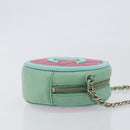 CHANEL Chain CC Filigree Matelasse Bag Caviar Skin Pink Gold CC Auth 197471A-3
