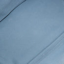 PRADA Hand Bag Straw 2way Light Blue Gold Auth 197472A-9