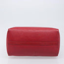 LOUIS VUITTON Epi Speedy 30 Hand Bag Castilian Red M43007 LV Auth 197473-5