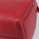 LOUIS VUITTON Epi Speedy 30 Hand Bag Castilian Red M43007 LV Auth 197473-9