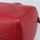 LOUIS VUITTON Epi Speedy 30 Hand Bag Castilian Red M43007 LV Auth 197473-16