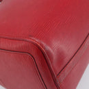 LOUIS VUITTON Epi Speedy 30 Hand Bag Castilian Red M43007 LV Auth 197473-17