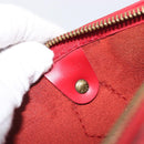 LOUIS VUITTON Epi Speedy 30 Hand Bag Castilian Red M43007 LV Auth 197473-12