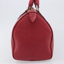 LOUIS VUITTON Epi Speedy 30 Hand Bag Castilian Red M43007 LV Auth 197473-4