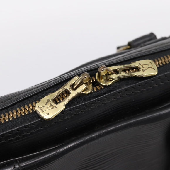 LOUIS VUITTON Epi Porte Documents Voyage Business Bag Black M40321 Auth 197474