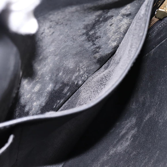 LOUIS VUITTON Epi Porte Documents Voyage Business Bag Black M40321 Auth 197474