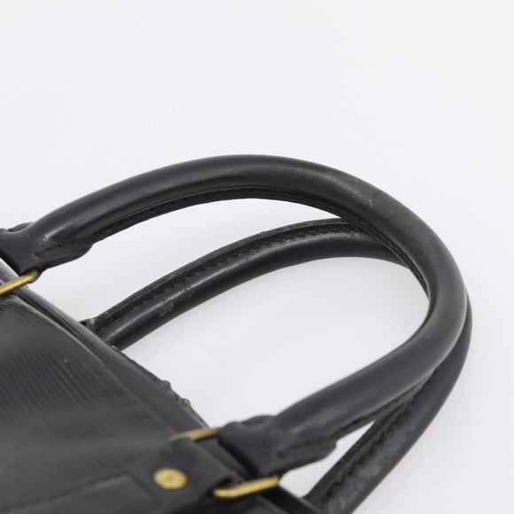 LOUIS VUITTON Epi Porte Documents Voyage Business Bag Black M40321 Auth 197474