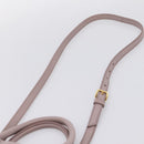 Miu Miu Matelasse Hand Bag Leather 2way Gray Gold Auth 197475A-9