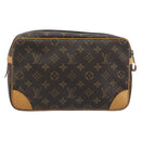 LOUIS VUITTON Monogram Compiegne 28 Clutch Bag M51845 LV Auth 197477-3