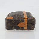 LOUIS VUITTON Monogram Compiegne 28 Clutch Bag M51845 LV Auth 197477-4