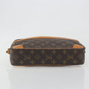 LOUIS VUITTON Monogram Compiegne 28 Clutch Bag M51845 LV Auth 197477-7