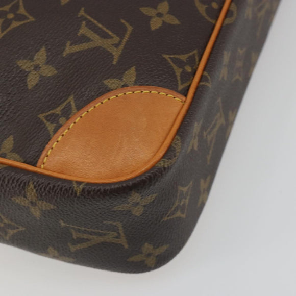 LOUIS VUITTON Monogram Compiegne 28 Clutch Bag M51845 LV Auth 197477