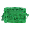LOUIS VUITTON Mini Soft Trunk Shoulder Bag Rubber Green M23142 LV Auth 197479SAM-13