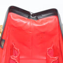 GUCCI Web Sherry Line Boston Bag Leather Black Gold Auth 197480-19