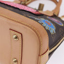 LOUIS VUITTON Monogram Yayoi Kusama Face Alma BB Bag 2way M46428 Auth 197481SAM-17