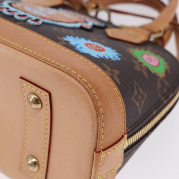 LOUIS VUITTON Monogram Yayoi Kusama Face Alma BB Bag 2way M46428 Auth 197481SAM