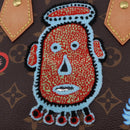 LOUIS VUITTON Monogram Yayoi Kusama Face Alma BB Bag 2way M46428 Auth 197481SAM-20