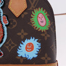 LOUIS VUITTON Monogram Yayoi Kusama Face Alma BB Bag 2way M46428 Auth 197481SAM-22