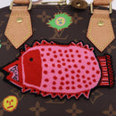 LOUIS VUITTON Monogram Yayoi Kusama Face Alma BB Bag 2way M46428 Auth 197481SAM-23
