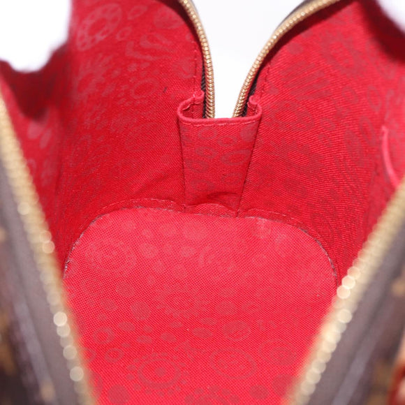 LOUIS VUITTON Monogram Yayoi Kusama Face Alma BB Bag 2way M46428 Auth 197481SAM