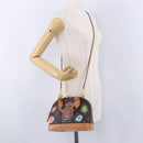 LOUIS VUITTON Monogram Yayoi Kusama Face Alma BB Bag 2way M46428 Auth 197481SAM-34