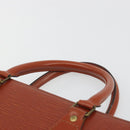 LOUIS VUITTON Epi Sac Plat Hand Bag Brown M52073 LV Auth 197484-8