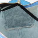 LOUIS VUITTON Epi Keepall 45 Boston Bag Blue M42975 LV Auth 197485-18