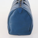LOUIS VUITTON Epi Keepall 45 Boston Bag Blue M42975 LV Auth 197485-5