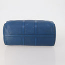 LOUIS VUITTON Epi Keepall 45 Boston Bag Blue M42975 LV Auth 197485-9