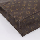 LOUIS VUITTON Monogram Sac Plat Hand Bag M51140 LV Auth 197486-16