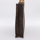 LOUIS VUITTON Monogram Sac Plat Hand Bag M51140 LV Auth 197486-3