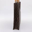 LOUIS VUITTON Monogram Sac Plat Hand Bag M51140 LV Auth 197486-4