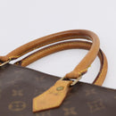 LOUIS VUITTON Monogram Sac Plat Hand Bag M51140 LV Auth 197486-8