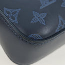 LOUIS VUITTON Monogram Shadow Danube PM Bag Black M43681 LV Auth 197487V-15