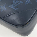 LOUIS VUITTON Monogram Shadow Danube PM Bag Black M43681 LV Auth 197487V-16