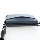LOUIS VUITTON Monogram Shadow Danube PM Bag Black M43681 LV Auth 197487V-6