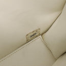 CHANEL COCO Mark Chain Hand Bag Tweed Light Blue Silver CC Auth 197488SAM-11