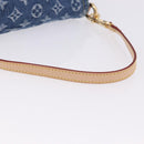 LOUIS VUITTON Monogram Denim Mini Preity Hand Bag Blue M95050 LV Auth 197489SAM-7