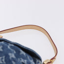 LOUIS VUITTON Monogram Denim Mini Preity Hand Bag Blue M95050 LV Auth 197489SAM-8