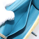 CHANEL Mini Matelasse 20 Chain Shoulder Bag Lamb Skin Yellow CC Auth 197490SV-22