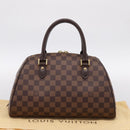 LOUIS VUITTON Damier Ebene Rivera MM Hand Bag N41434 LV Auth 197493V-12