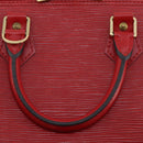 LOUIS VUITTON Epi Alma Hand Bag Castilian Red M52147 LV Auth 197494A-16