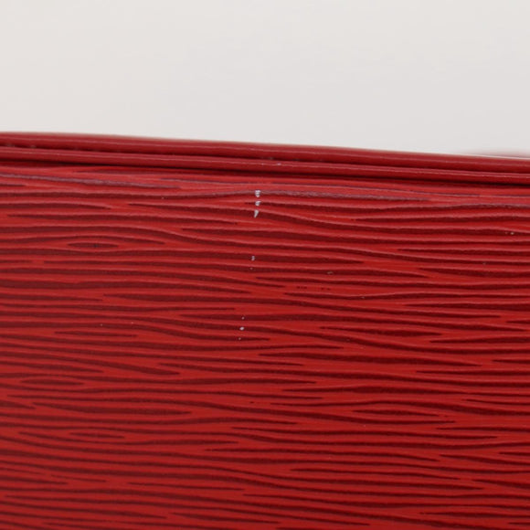 LOUIS VUITTON Epi Alma Hand Bag Castilian Red M52147 LV Auth 197494A