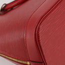 LOUIS VUITTON Epi Alma Hand Bag Castilian Red M52147 LV Auth 197494A-19