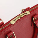 LOUIS VUITTON Epi Alma Hand Bag Castilian Red M52147 LV Auth 197494A-22