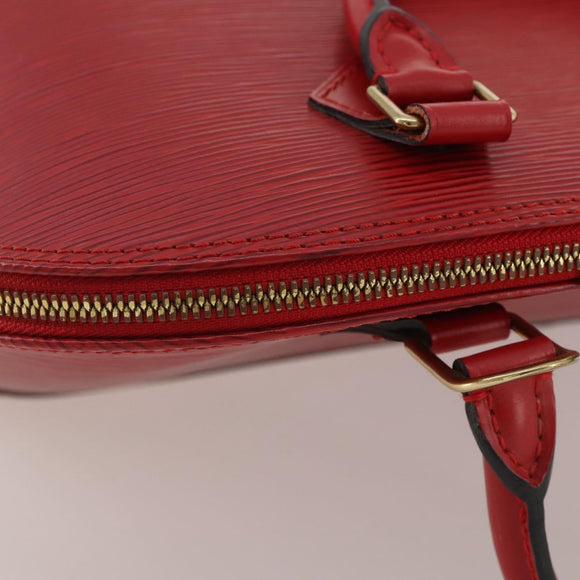 LOUIS VUITTON Epi Alma Hand Bag Castilian Red M52147 LV Auth 197494A