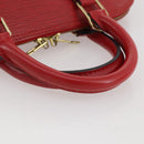 LOUIS VUITTON Epi Alma Hand Bag Castilian Red M52147 LV Auth 197494A-9