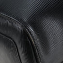 LOUIS VUITTON Epi Keepall 50 Boston Bag Black M42962 LV Auth 197495V-15