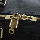LOUIS VUITTON Epi Keepall 50 Boston Bag Black M42962 LV Auth 197495V-21