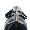 LOUIS VUITTON Epi Keepall 50 Boston Bag Black M42962 LV Auth 197495V-6